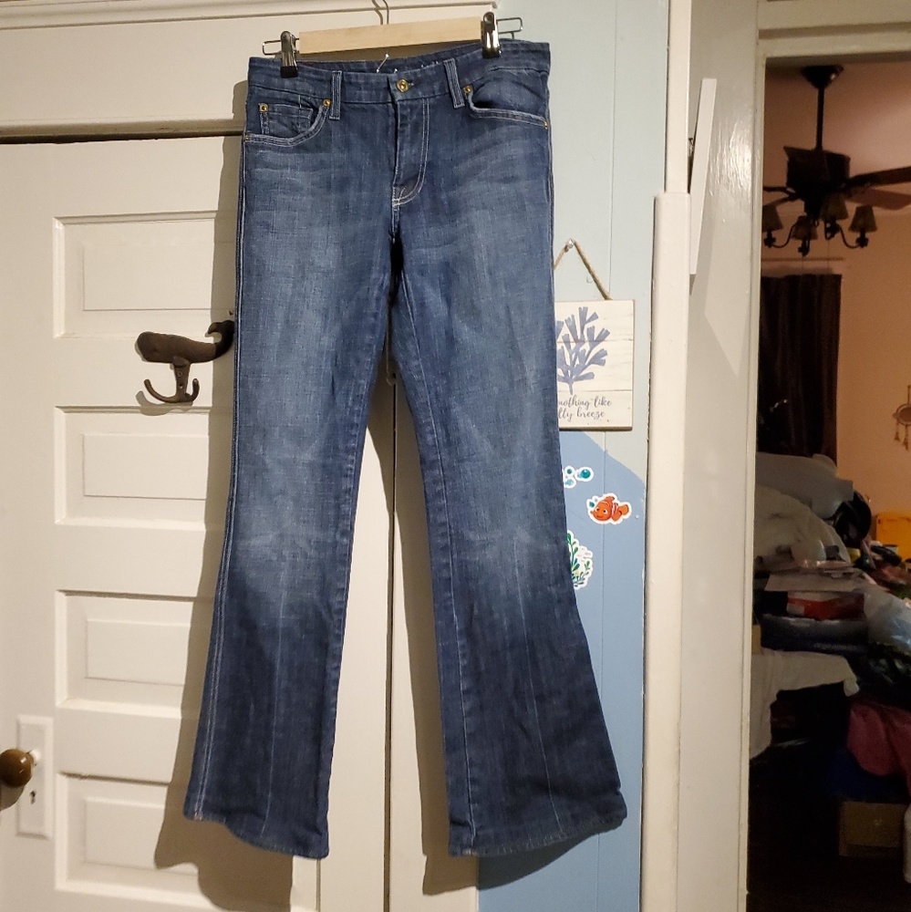 7 for all mankind A pocket Jeans Flare Leg